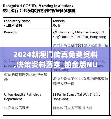 2024新澳门传真免费资料,决策资料落实_铂金版NUR913.92