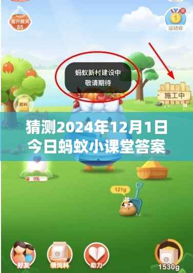 探秘蚂蚁小课堂答案背后的神秘小店,2024年12月1日小巷深处的独特风味揭晓