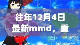 革新科技重塑生活,历年12月4日全新MMD重磅首发,引领未来体验新潮流
