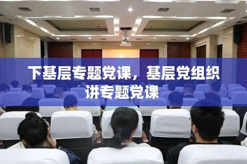 下基层专题党课，基层党组织讲专题党课 