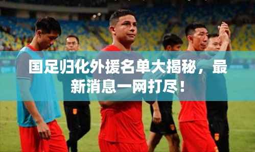 国足归化外援名单大揭秘,最新消息一网打尽!
