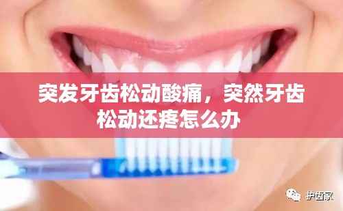 突发牙齿松动酸痛,突然牙齿松动还疼怎么办